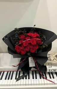 Hoa bó phong cách Hàn Quốc