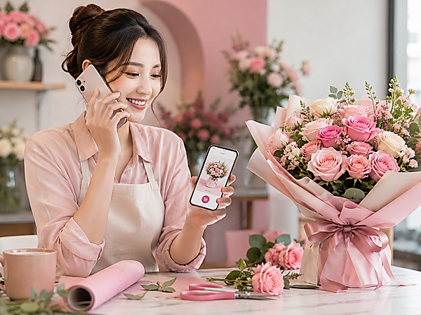 đặt hoa online thiết kế theo yêu cầu - đặt hoa qua điện thoại nhanh chóng
