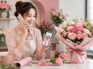 đặt hoa online thiết kế theo yêu cầu - đặt hoa qua điện thoại nhanh chóng